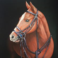 Load image into Gallery viewer, Acrylic painting "The horse"
