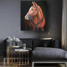 Load image into Gallery viewer, Acrylic painting "The horse"
